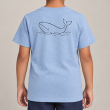 Drifting Whale Kids' T-shirt - Wild Lines lead image