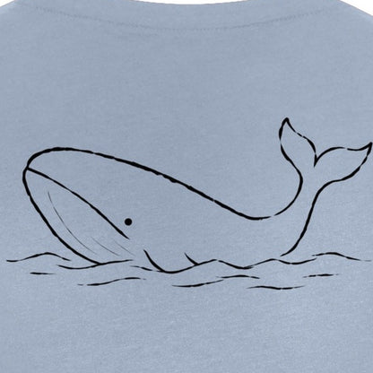 Drifting Whale Kids' T-shirt - Wild Lines gallery image 2
