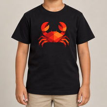Crab in Crimson Kids' T-shirt - Prism Kingdom lead image