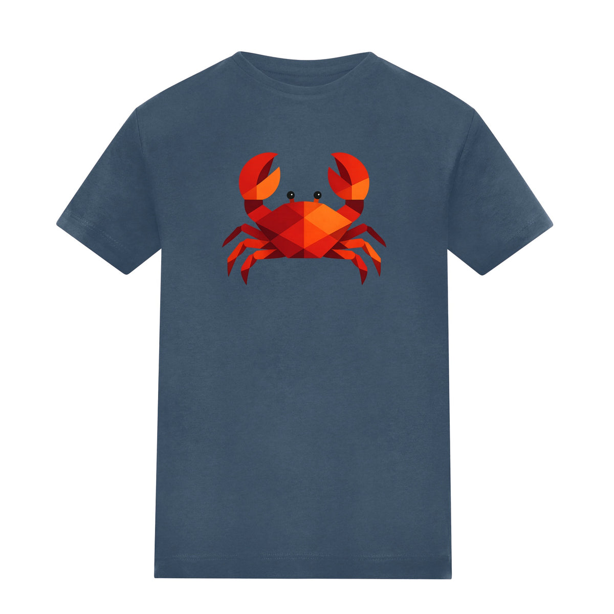 Crab in Crimson Kids' T-shirt - Prism Kingdom Airforce Blue colour variant image
