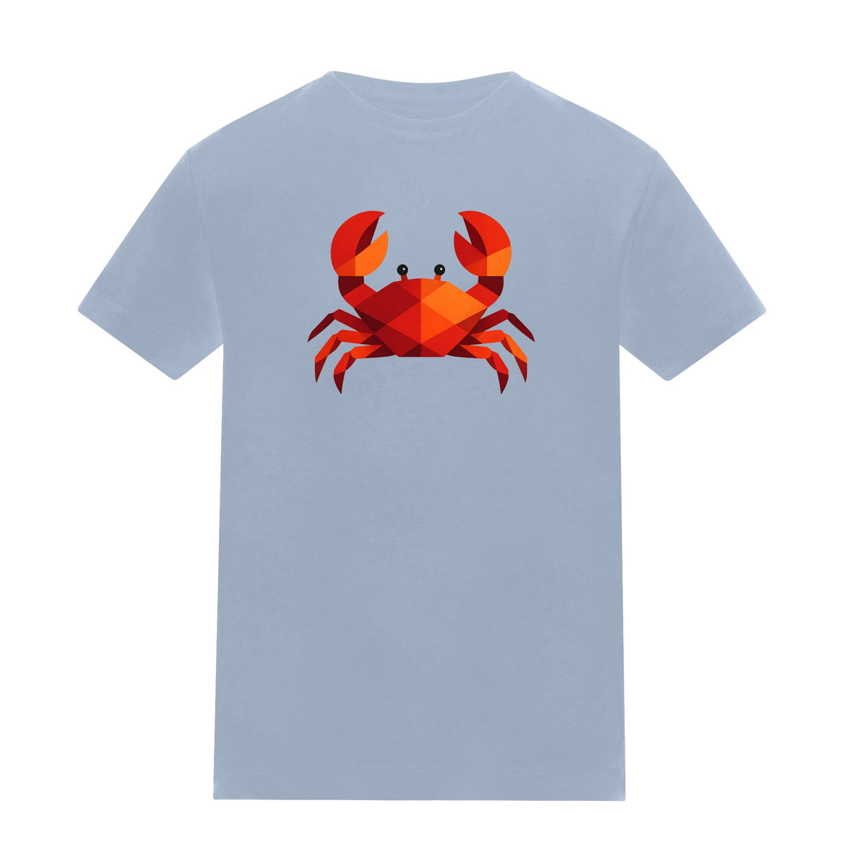 Crab in Crimson Kids' T-shirt - Prism Kingdom Sky Blue colour variant image