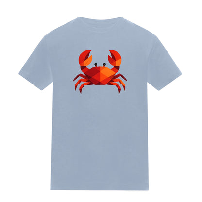 Crab in Crimson Kids' T-shirt - Prism Kingdom Sky Blue colour variant image