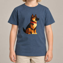 Watchful German Shepherd Kids' T-shirt - Prism Kingdom lead image