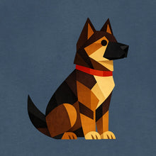 Watchful German Shepherd Kids' T-shirt - Prism Kingdom gallery image 2