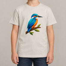 Kingfisher Among Reeds Kids' T-shirt - Prism Kingdom lead image