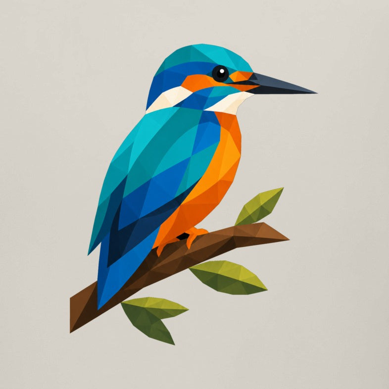 Kingfisher Among Reeds Kids' T-shirt - Prism Kingdom gallery image 2