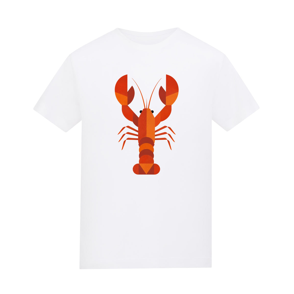 Scarlet Lobster Kids' T-shirt - Prism Kingdom Arctic White colour variant image