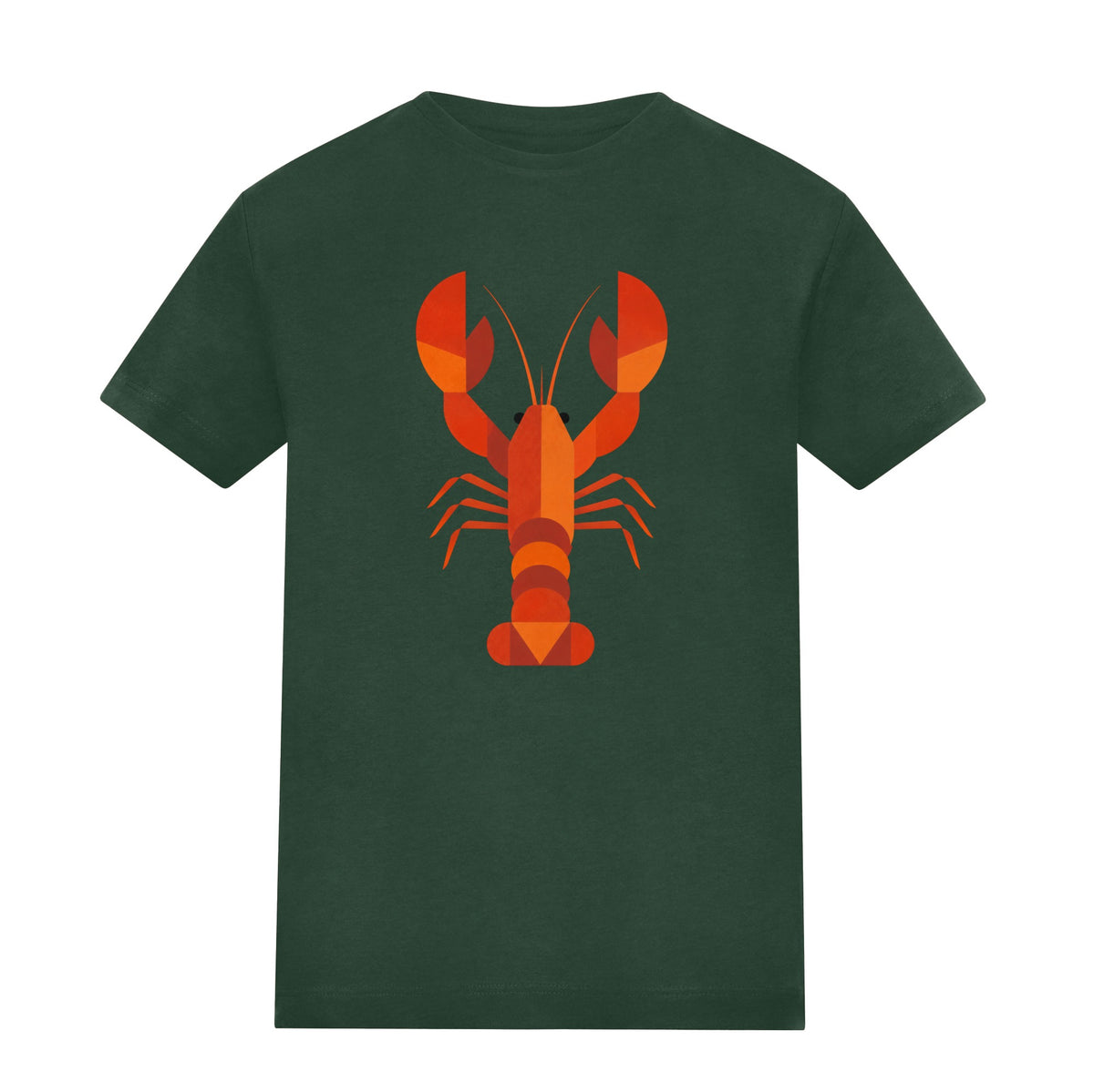Scarlet Lobster Kids' T-shirt - Prism Kingdom Bottle Green colour variant image