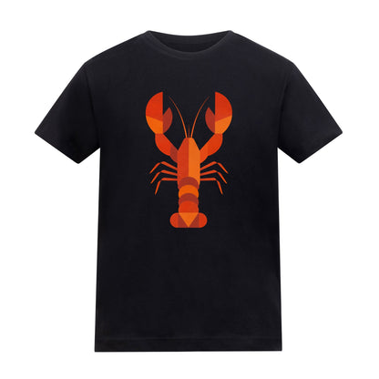 Scarlet Lobster Kids' T-shirt - Prism Kingdom Deep Black colour variant image
