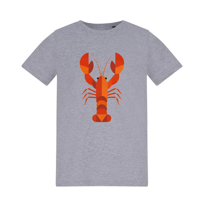Scarlet Lobster Kids' T-shirt - Prism Kingdom Heather Grey colour variant image