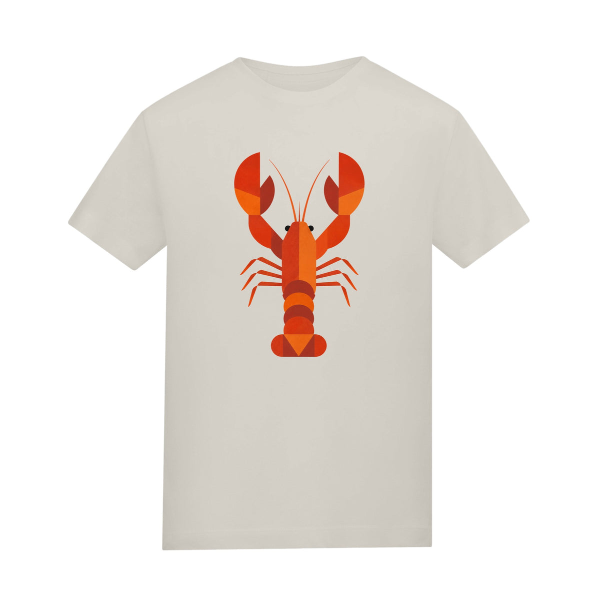 Scarlet Lobster Kids' T-shirt - Prism Kingdom Natural Stone colour variant image