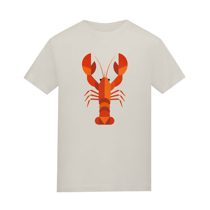 Scarlet Lobster Kids' T-shirt - Prism Kingdom Natural Stone colour variant image