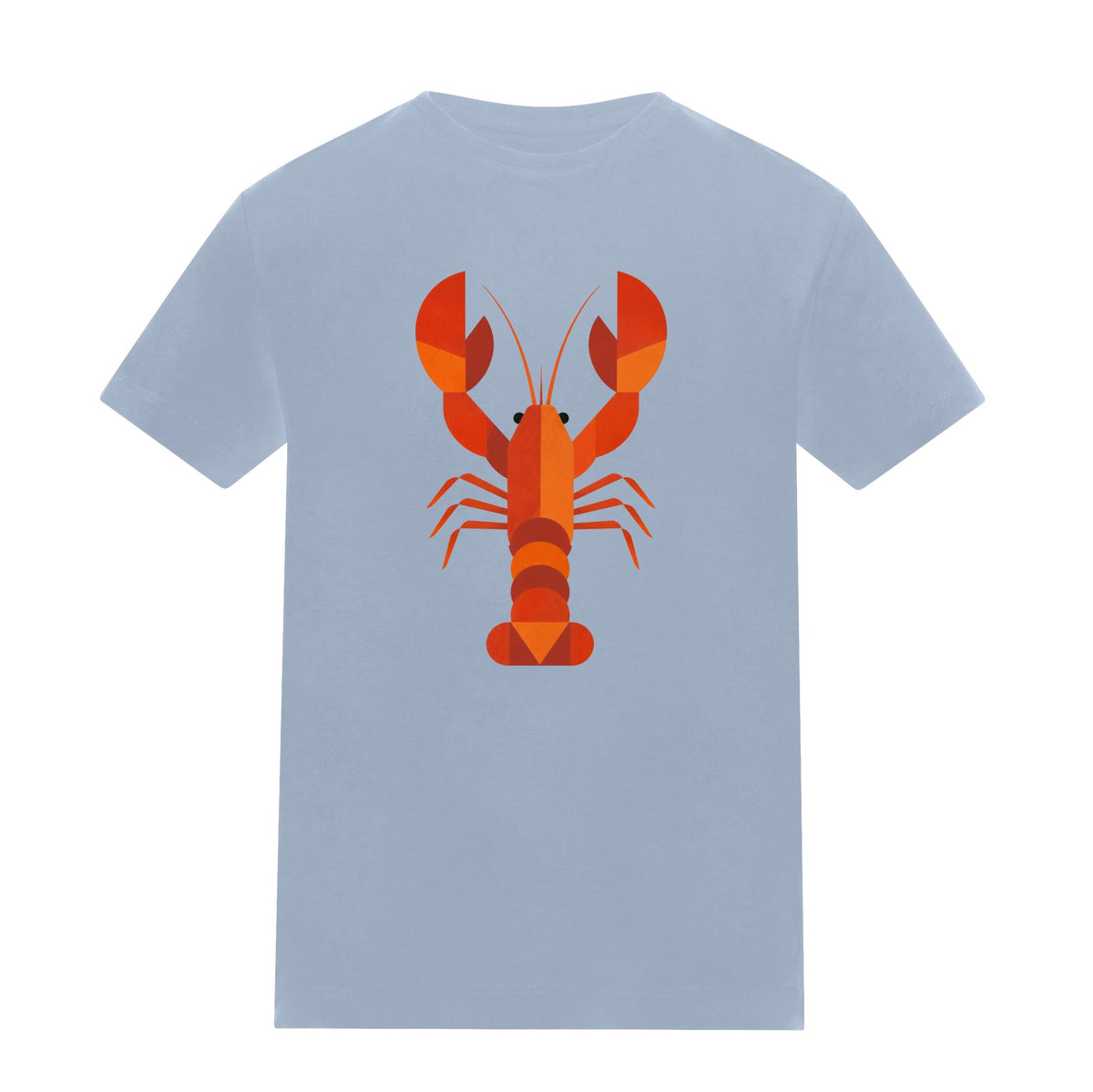 Scarlet Lobster Kids' T-shirt - Prism Kingdom Sky Blue colour variant image