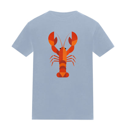 Scarlet Lobster Kids' T-shirt - Prism Kingdom Sky Blue colour variant image