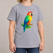 Radiant Macaw Kids' T-shirt - Prism Kingdom lead image