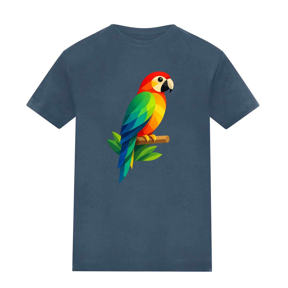 Radiant Macaw Kids' T-shirt - Prism Kingdom Airforce Blue colour variant image