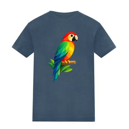 Radiant Macaw Kids' T-shirt - Prism Kingdom Airforce Blue colour variant image