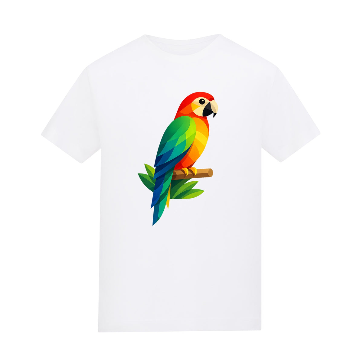 Radiant Macaw Kids' T-shirt - Prism Kingdom Arctic White colour variant image