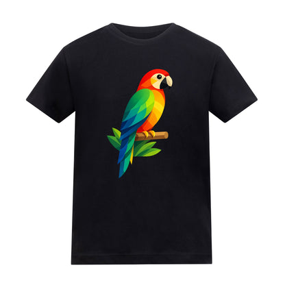 Radiant Macaw Kids' T-shirt - Prism Kingdom Deep Black colour variant image