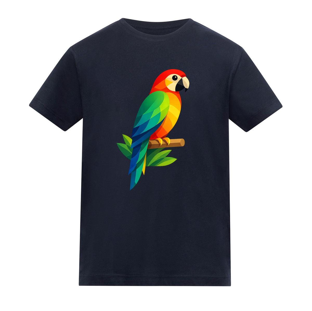 Radiant Macaw Kids' T-shirt - Prism Kingdom French Navy colour variant image