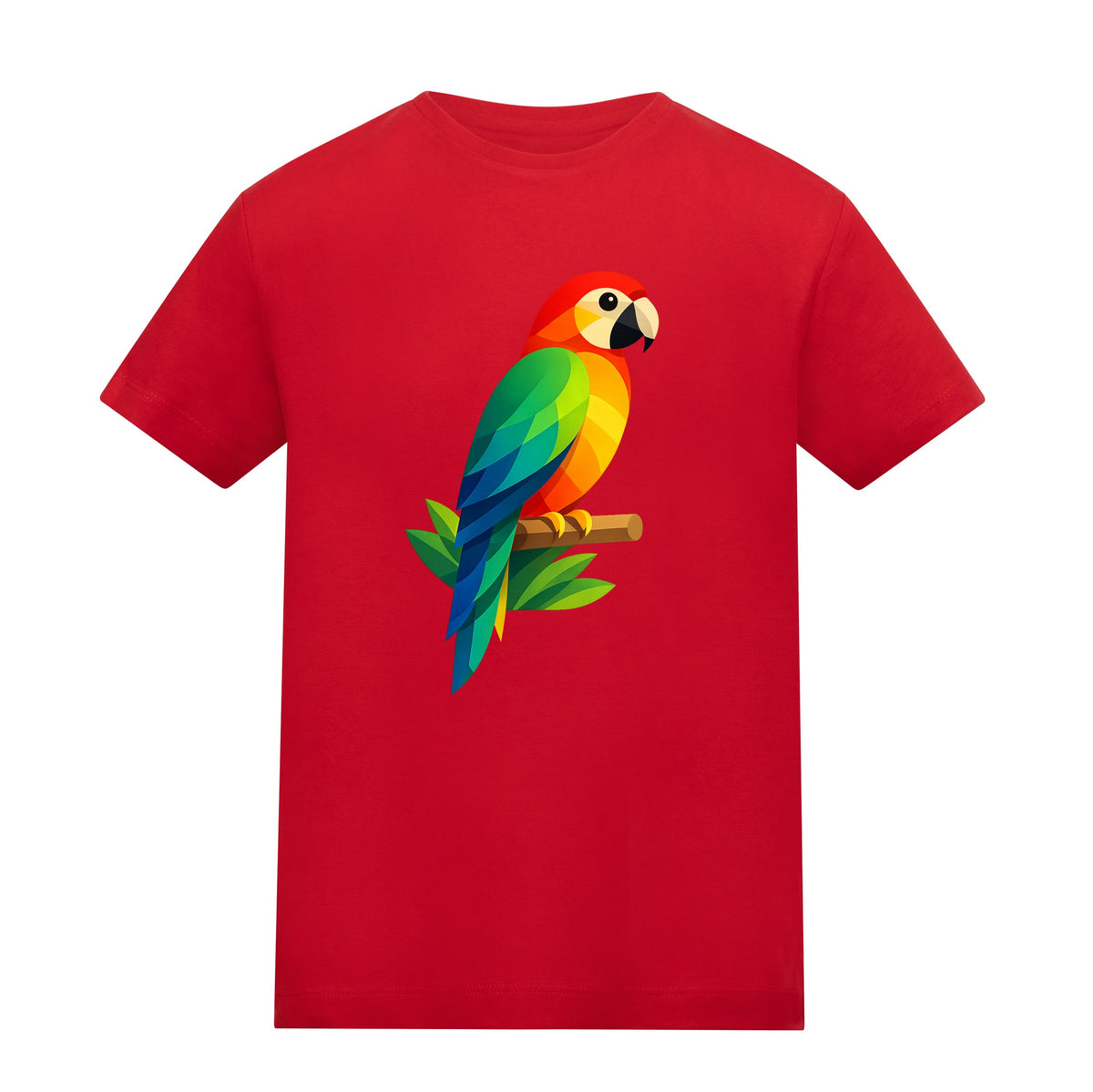 Radiant Macaw Kids' T-shirt - Prism Kingdom Fire Red colour variant image