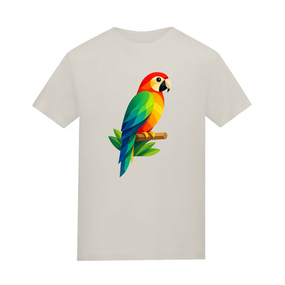 Radiant Macaw Kids' T-shirt - Prism Kingdom Natural Stone colour variant image