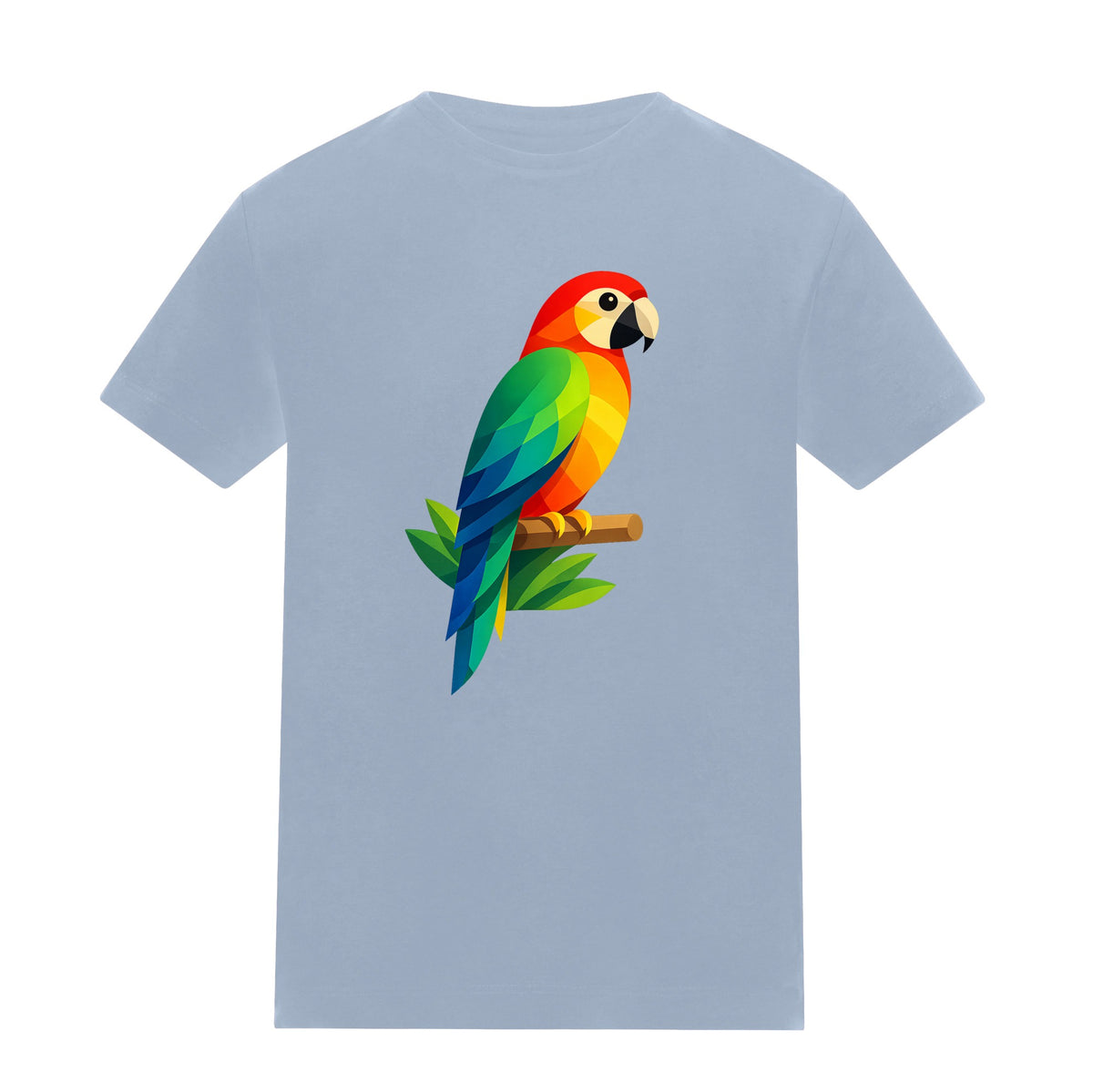 Radiant Macaw Kids' T-shirt - Prism Kingdom Sky Blue colour variant image