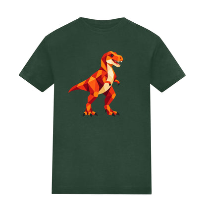 T-Rex Territory Kids' T-shirt - Prism Kingdom Bottle Green colour variant image