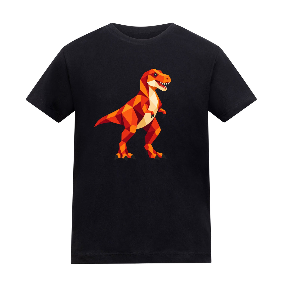 T-Rex Territory Kids' T-shirt - Prism Kingdom Deep Black colour variant image