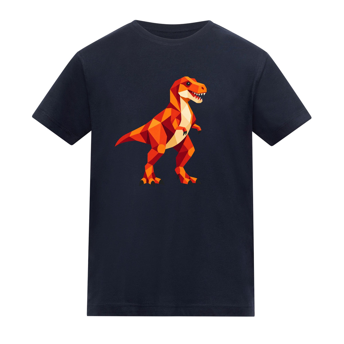 T-Rex Territory Kids' T-shirt - Prism Kingdom French Navy colour variant image