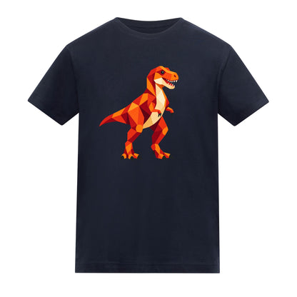 T-Rex Territory Kids' T-shirt - Prism Kingdom French Navy colour variant image