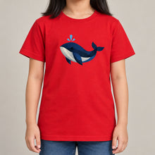 Whale in Blue Kids' T-shirt - Prism Kingdom lead image
