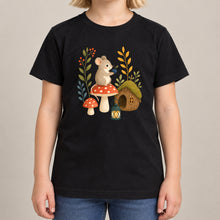 Mouse at Mushroom Cottage Kids' T-shirt - Once Upon a Woodland lead image