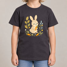 Rabbit's Carrot Patch Kids' T-shirt - Once Upon a Woodland lead image