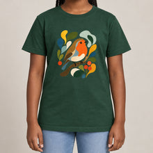 Hedgerow Harmony Kids' T-shirt - Freeform Fauna lead image