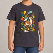 Woodland Majesty Kids' T-shirt - Freeform Fauna lead image