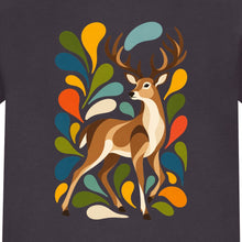 Woodland Majesty Kids' T-shirt - Freeform Fauna gallery image 2