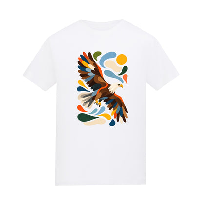 Skybound Spirit Kids' T-shirt - Freeform Fauna Arctic White colour variant image