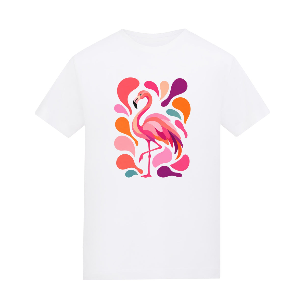 Blush in Motion Kids' T-shirt - Freeform Fauna Arctic White colour variant image