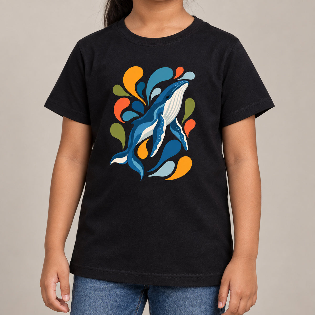 Ocean Song Kids' T-shirt - Freeform Fauna lead image