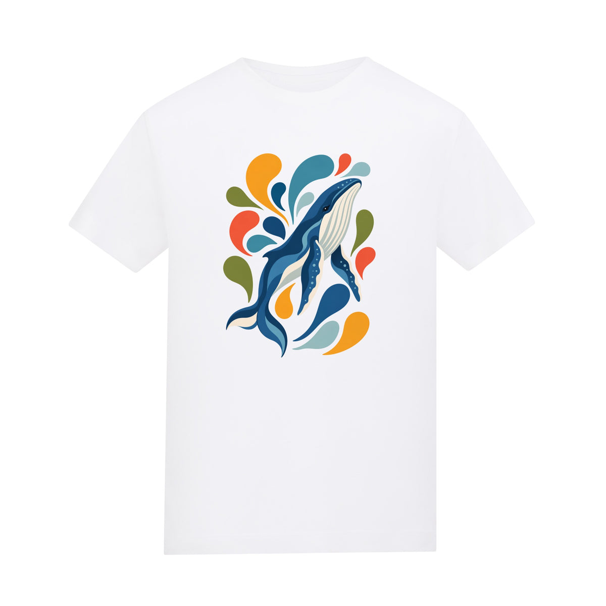 Ocean Song Kids' T-shirt - Freeform Fauna Arctic White colour variant image