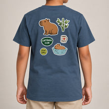 Capybara Chill Club Kids' T-shirt - Badges of the Wild lead image
