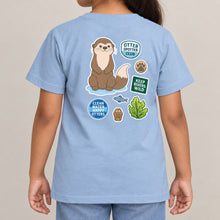 Otter Spotter Club Kids' T-shirt - Badges of the Wild lead image