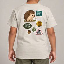 Hedgehog Helper Club Kids' T-shirt - Badges of the Wild lead image