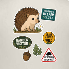 Hedgehog Helper Club Kids' T-shirt - Badges of the Wild gallery image 2