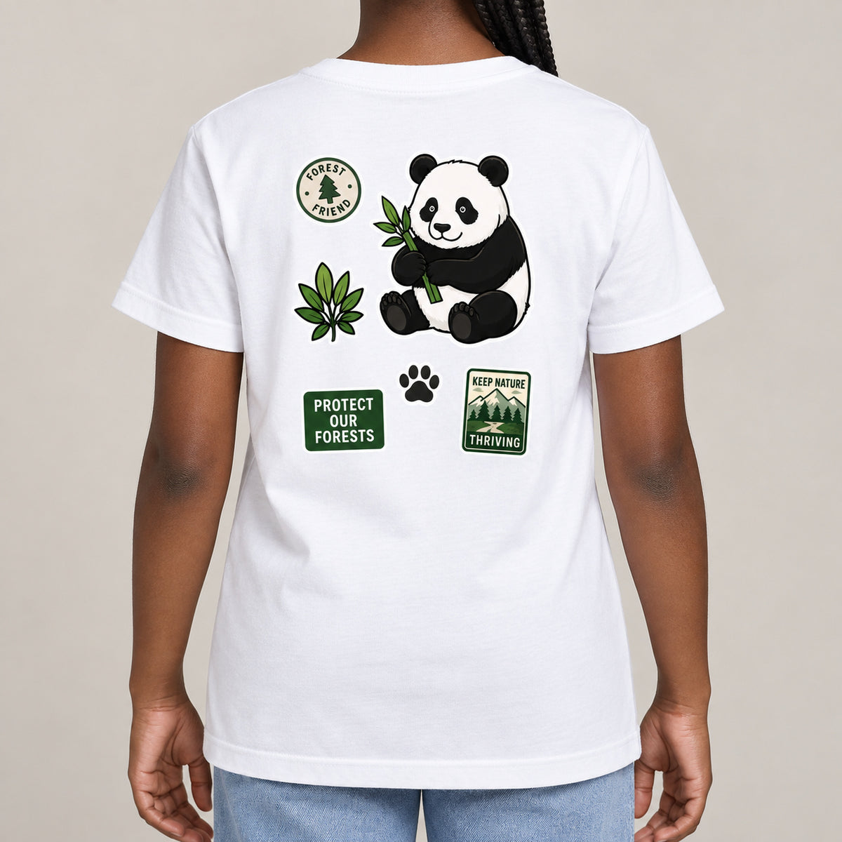 Forest Protector Kids' T-shirt - Badges of the Wild lead image