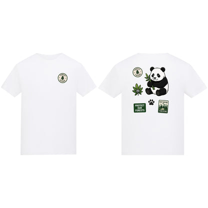 Forest Protector Kids' T-shirt - Badges of the Wild Arctic White colour variant image