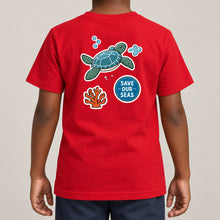 Save Our Seas Kids' T-shirt - Badges of the Wild lead image