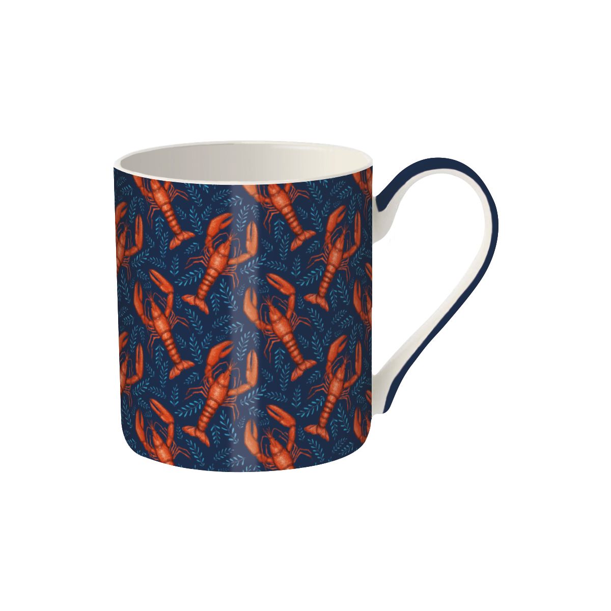 Lobsters Fine Bone China Mug by Catherine Rowe