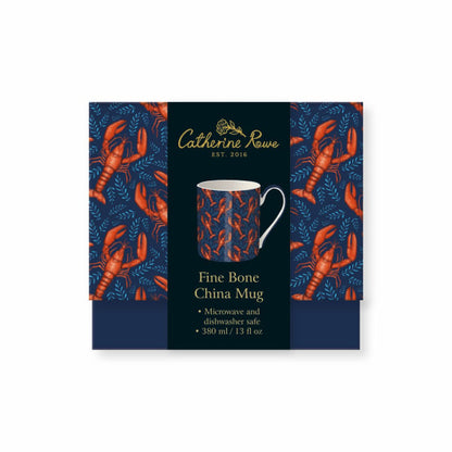 Lobsters Fine Bone China Mug by Catherine Rowe